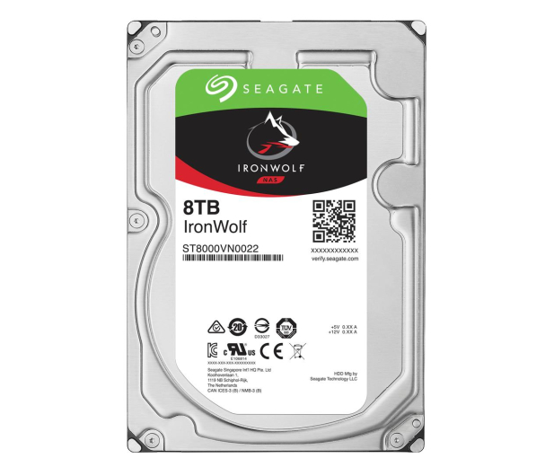 Seagate IRONWOLF NAS 8TB 7200obr. 256MB - 337219 - zdjęcie 2